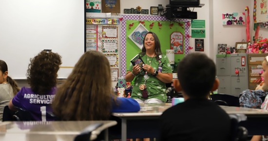 Michelle Carter, Dodge 5th Grade Classroom